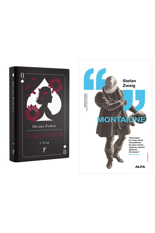 Maça Kızı 8 - 4. Kitap (Ciltli) + Montaigne