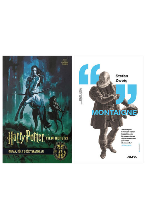 Harry Potter Film Dehlizi 1 - Orman Göl Ve Gök Yaratıkları (Ciltli) + Montaigne