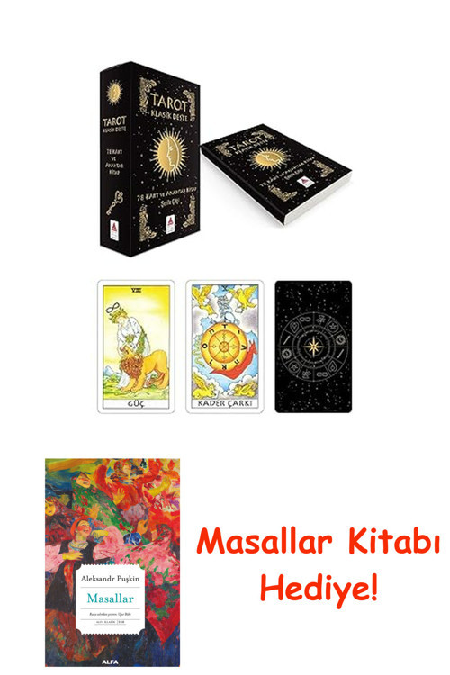 Tarot Klasik Deste - 78 Kart Ve Anahtar Kitap + Masallar Kitabı