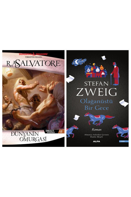 Dünyanın Omurgası – Drizzt Efsanesi 12. Kitap + Olağanüstü Bir Gece