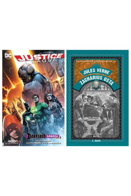 Justice League 7 – Darkseid Savaşı Bölüm 1 + Zacharius Usta
