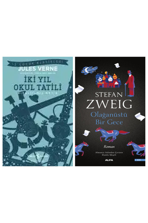 İki Yıl Okul Tatili – Kısaltılmış Metin + Olağanüstü Bir Gece