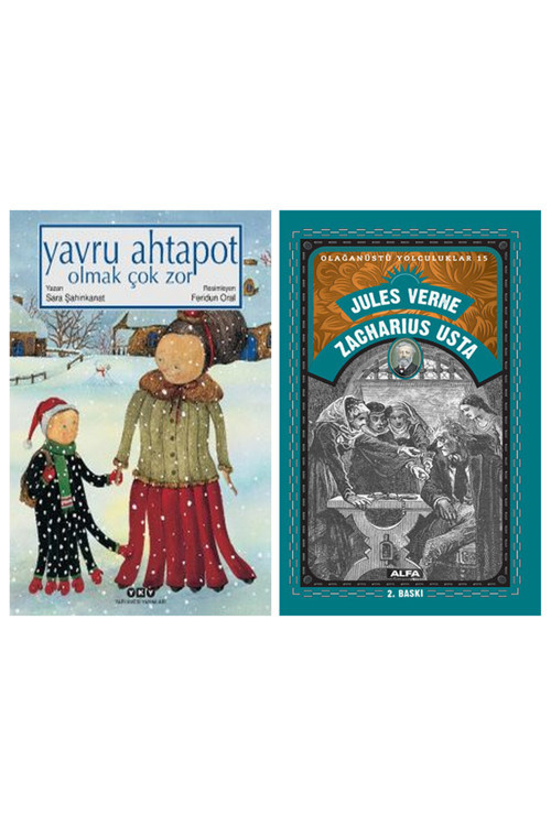Yavru Ahtapot Olmak Çok Zor (Karton Kapak) + Zacharius Usta