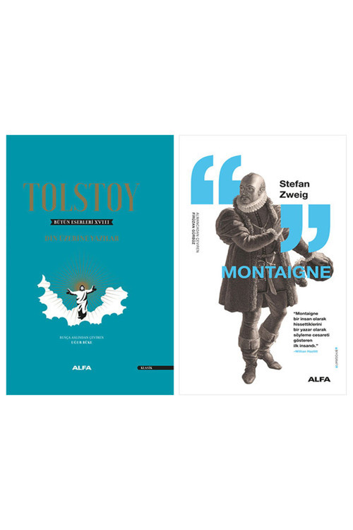 Tolstoy Bütün Eserleri 18 (Ciltli) + Montaigne
