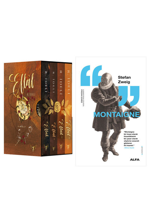 Eflâl Serisi - 4 Kitap Takım Kutulu Set + Montaigne