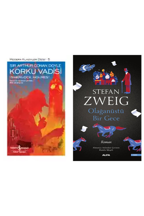 Korku Vadisi -Sherlock Holmes- Sert Kapak + Olağanüstü Bir Gece