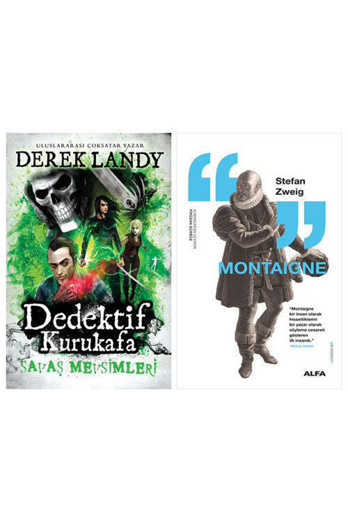 Dedektif Kurukafa - Savaş Mevsimleri (Ciltli) + Montaigne