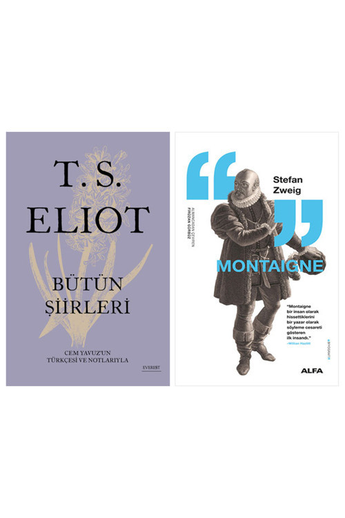 T. S. Eliot - Bütün Şiirleri (Ciltli) + Montaigne