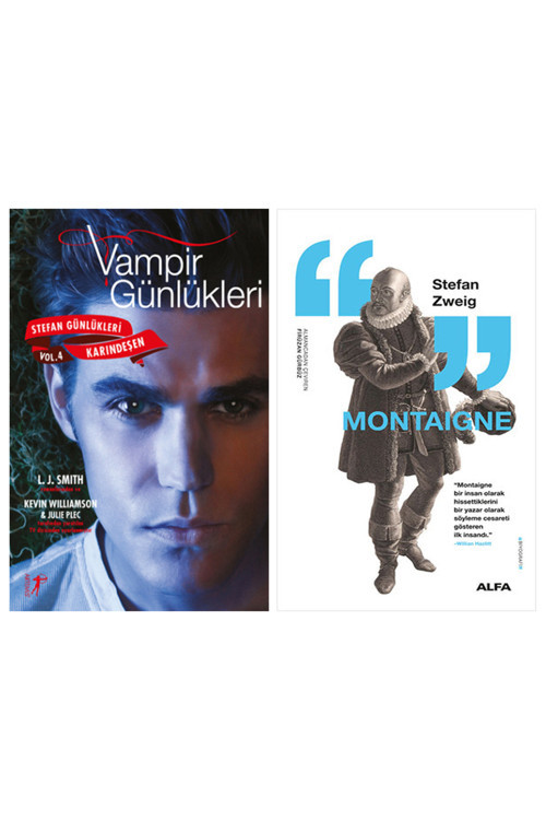 Vampir Günlükleri - Stefan Günlükleri Vol. 4 Karındeşen + Montaigne
