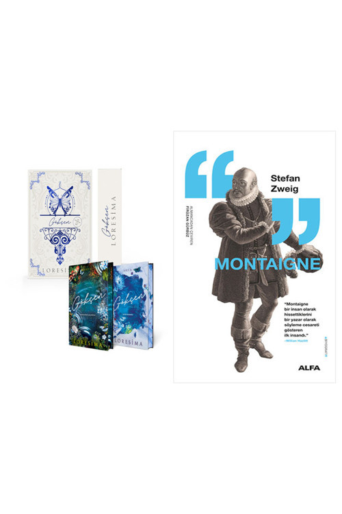 Gökçen İki Kitaplık Set (Ciltli - Özel Baskı) + Montaigne