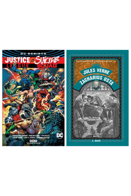 Justice League Vs. Suicide Squad + Zacharius Usta