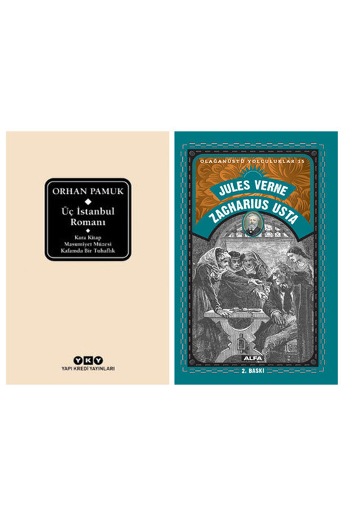 Üç İstanbul Romanı – Kara Kitap – Masumiyet Müzesi – Kafamda Bir Tuhaflık + Zacharius Usta