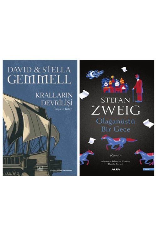 Kralların Devrilişi / Troya 3. Kitap + Olağanüstü Bir Gece