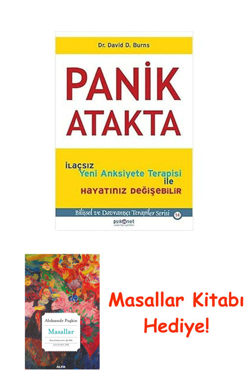 Panik Atakta: Bilişsel Ve Davranışçı Terapiler Serisi + Masallar Kitabı