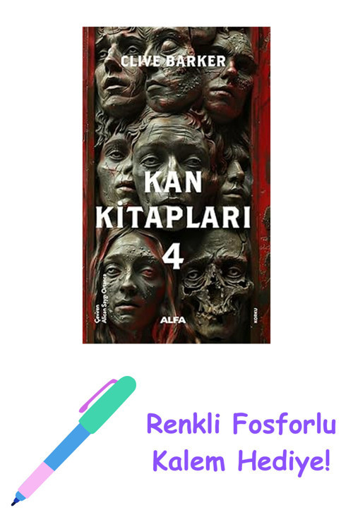 Kan Kitapları 4 + Renkli Fosforlu Kalem