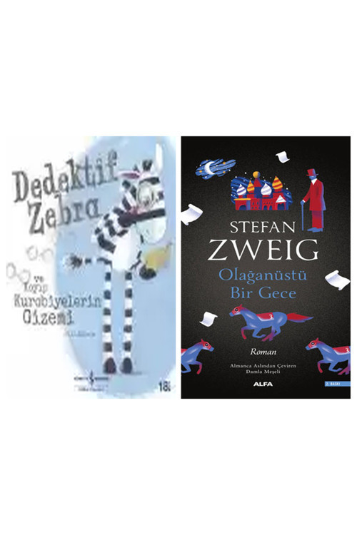 Dedektif Zebra Ve Kayıp Kurabiyelerin Gizemi + Olağanüstü Bir Gece