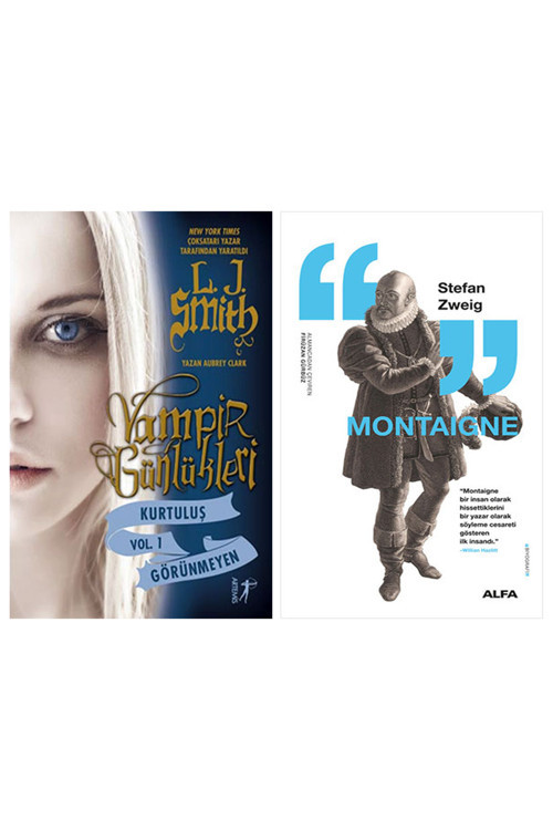 Vampir Günlükleri - Kurtuluş Vol. 1 Görünmeyen + Montaigne