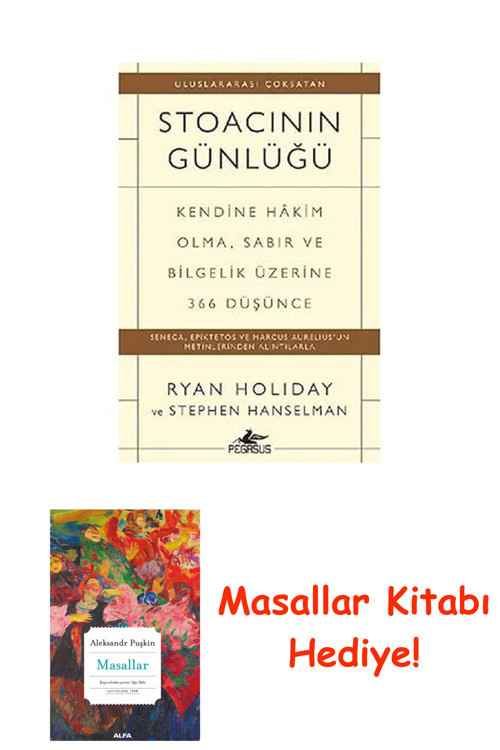 Stoacının Günlüğü: Kendine Hakim Olma Sabır Ve Bilgelik Üzerine 366 Düşünce + Masallar Kitabı