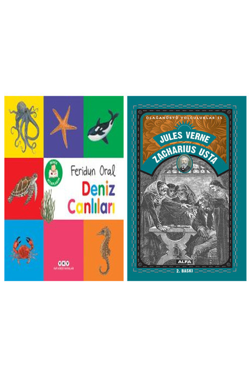 Minik Kitaplarım – Deniz Canlıları + Zacharius Usta