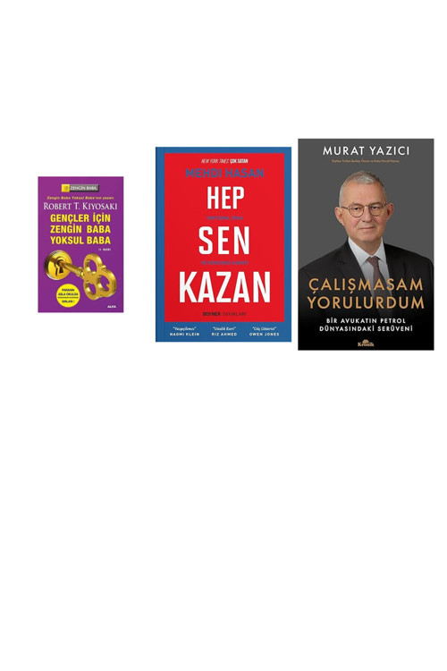 Gençler İçin Zengin Baba Yoksul Baba: Paranın Asla Okulda Öğ... +2 Ekonomi Kitabı