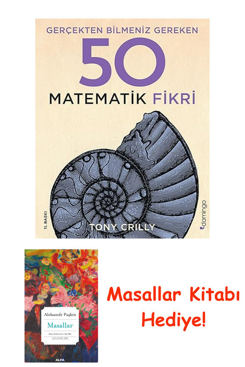 Gerçekten Bilmeniz Gereken 50 Matematik Fikri (Ciltli) + Masallar Kitabı