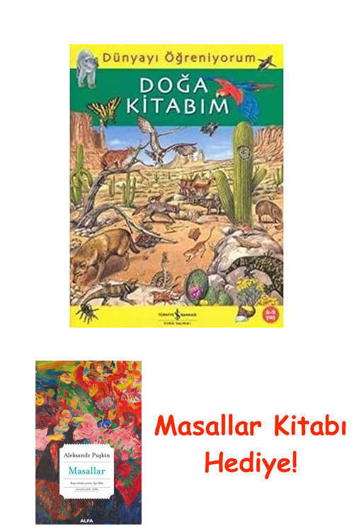 Dünyayı Öğreniyorum - Doğa Kitabım + Masallar Kitabı