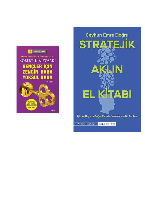 Gençler İçin Zengin Baba Yoksul Baba: Paranın Asla Okulda Öğ... +1 Ekonomi Kitabı