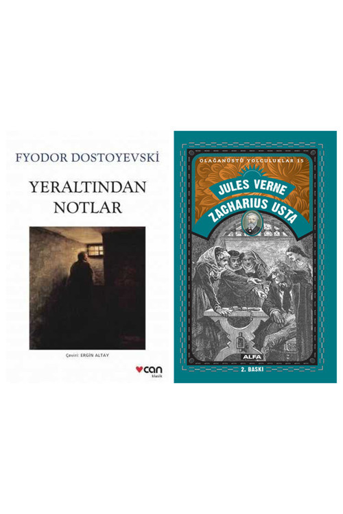 Yeraltından Notlar (Yeni Beyaz Kapak) + Zacharius Usta