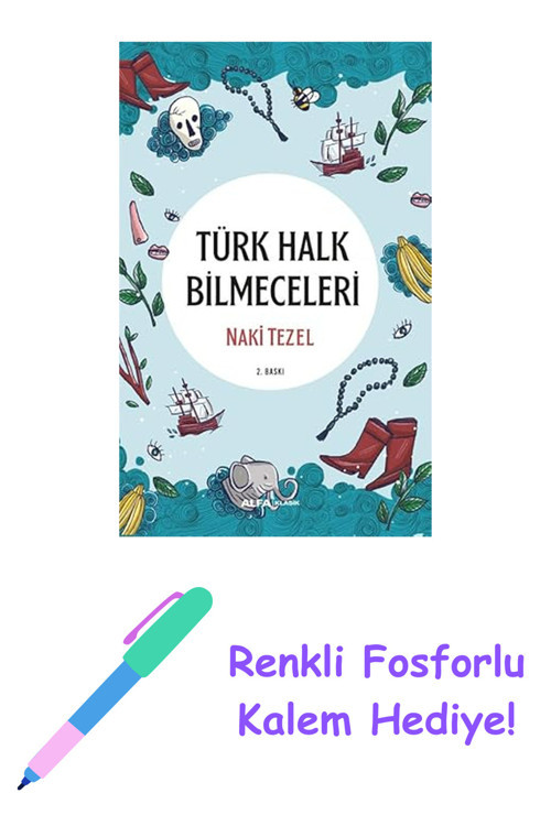 Türk Halk Bilmeceleri + Renkli Fosforlu Kalem