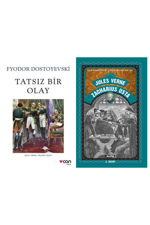 Tatsız Bir Olay (Yeni Beyaz Kapak) + Zacharius Usta