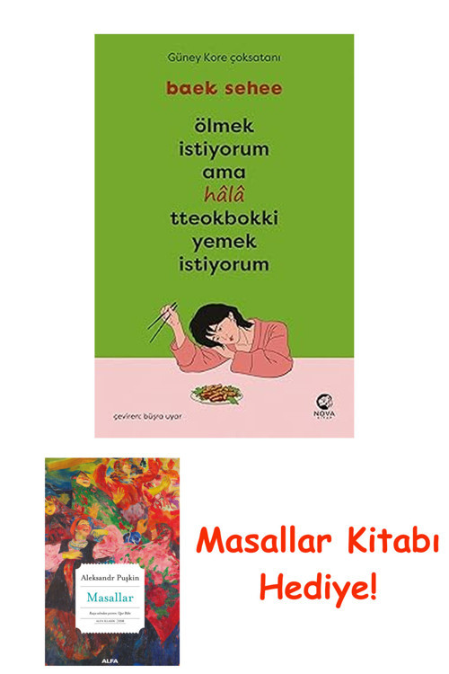 Ölmek İstiyorum Ama Hala Tteokbokki Yemek İstiyorum + Masallar Kitabı