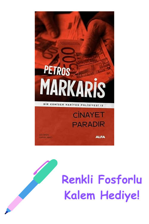 Cinayet Paradır: Bir Komiser Haritos Polisiyesi 13 + Renkli Fosforlu Kalem