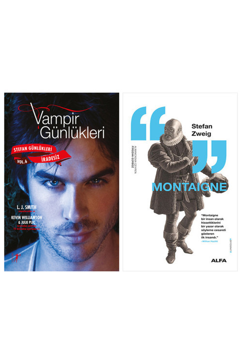 Vampir Günlükleri - Stefan Günlükleri Vol. 6 İradesiz + Montaigne