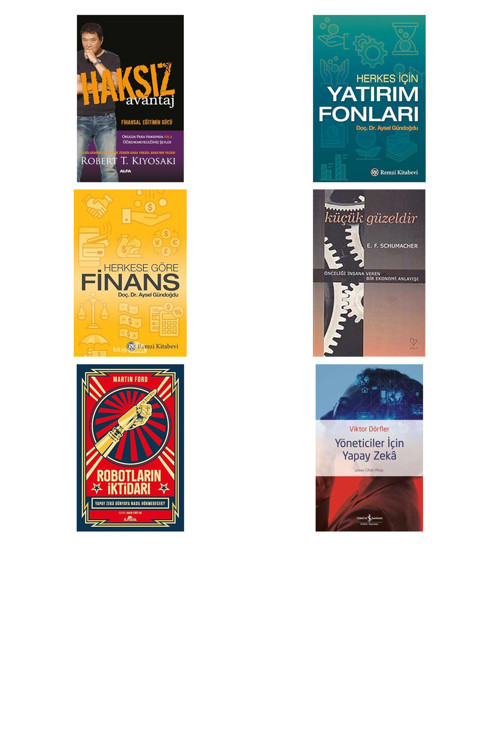 Haksız Avantaj: Finansal Eğitimin Gücü... +5 Ekonomi Kitabı