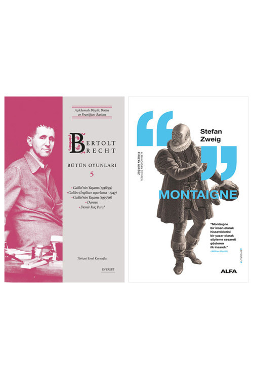 Bertolt Brecht - Bütün Oyunları 5 (Ciltli) + Montaigne