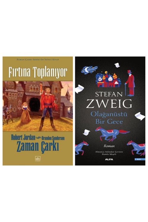 Zaman Çarkı Serisi 12: Fırtına Toplanıyor (Ciltli) + Olağanüstü Bir Gece