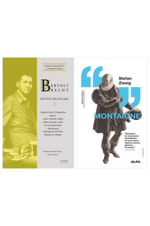 Bertolt Brecht - Bütün Oyunları 2 (Ciltli) + Montaigne