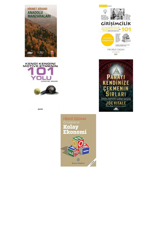 Anadolu Manzaraları (Kapak Değişebilir)... +4 Ekonomi Kitabı