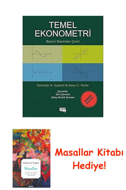 Temel Ekonometri 5. Basımdan Çeviri Ekonomik Baskı + Masallar Kitabı