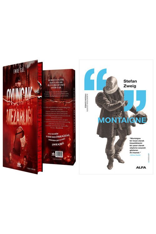 Oyuncak Mezarlığı (Ciltli - Yan Boyamalı) + Montaigne