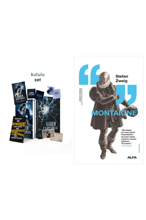 Kader Çarpışması (Ciltli - Hediyeli Kutu) + Montaigne