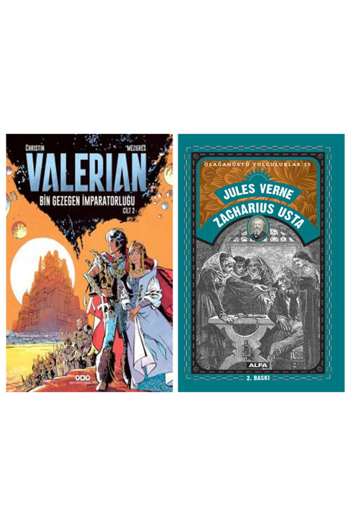 Valerian Cilt 2 – Bin Gezegen İmparatorluğu + Zacharius Usta