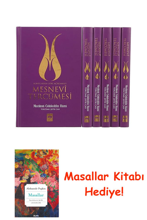 Mesnevi Tercümesi (Ciltli) + Masallar Kitabı
