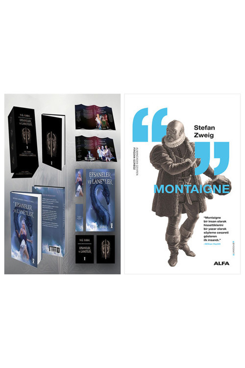 Hepimiz Gökyüzü Olmak İstedik 4 - Efsaneler Ve Lanetler (Ciltli - Kutulu) + Montaigne