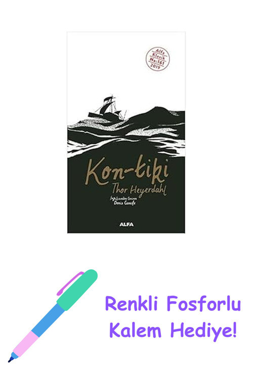 Kon-Tiki + Renkli Fosforlu Kalem