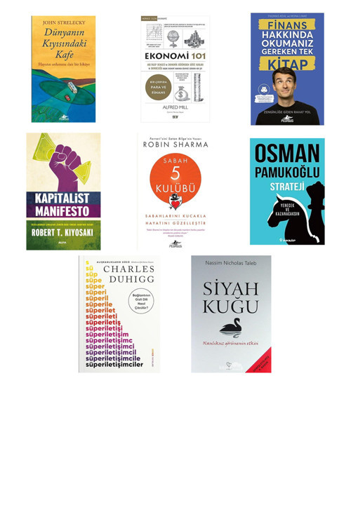 Dünyanın Kıyısındakı Kafe: Hayatın Anlamına Dair Bir Hikaye... +7 Ekonomi Kitabı