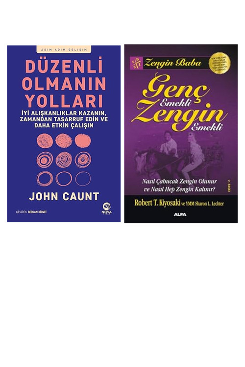 Düzenli Olmanın Yolları: İyi Alışkanlıklar Kazanın, Zamandan... +1 Ekonomi Kitabı