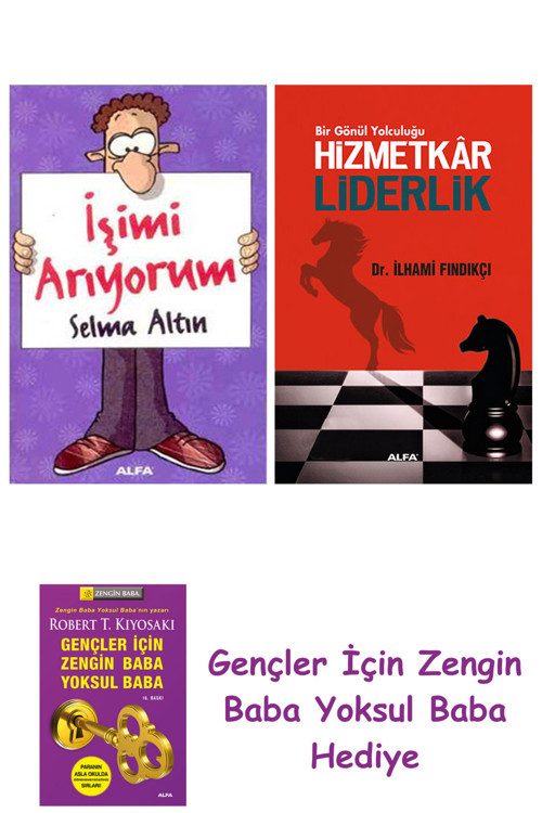 İşimi Arıyorum + Hizmetkar Liderlik (Cep Boy)