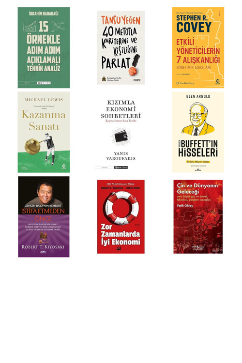 15 Örnekle Adım Adım Açıklamalı Teknik Analiz... +8 Ekonomi Kitabı