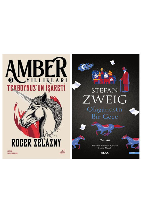 Tekboynuzun İşareti – Amber Yıllıkları 3 + Olağanüstü Bir Gece